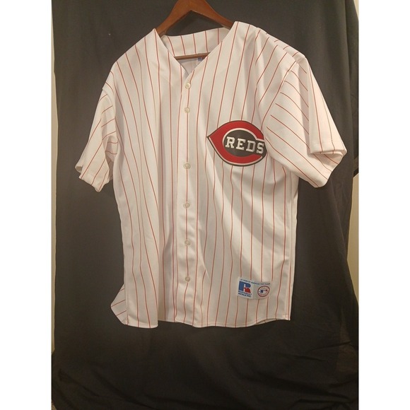 Vintage Cincinnati Reds Baseball Russell AthleticJersey Size XL Made In USA!!